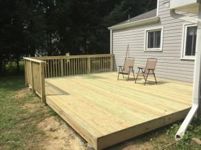 A new PT deck for my son's friends house